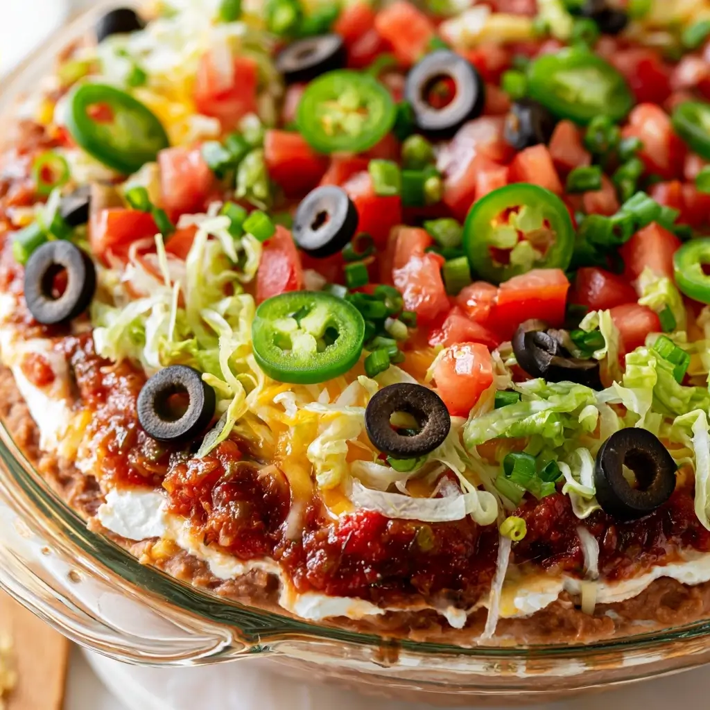 Easy Layered Taco Dip Recipe For Game Day And Parties