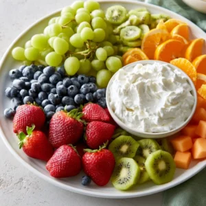 Fresh Fruit Tray & Dip Ideas