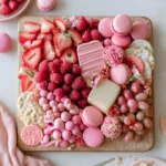 Pink Charcuterie Board