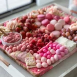 Pink Snack Board