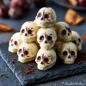 Spooky Walnut Skulls