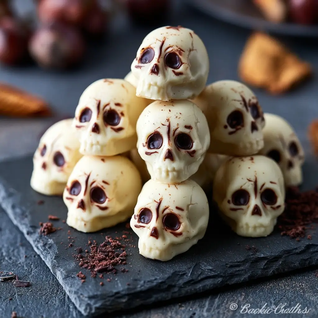 Spooky Walnut Skulls