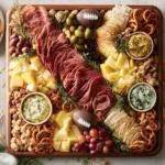 Super Bowl Charcuterie Board