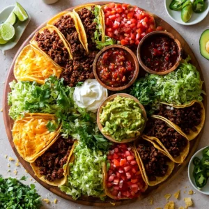 Taco Dinner Board Irresistible Appetizers