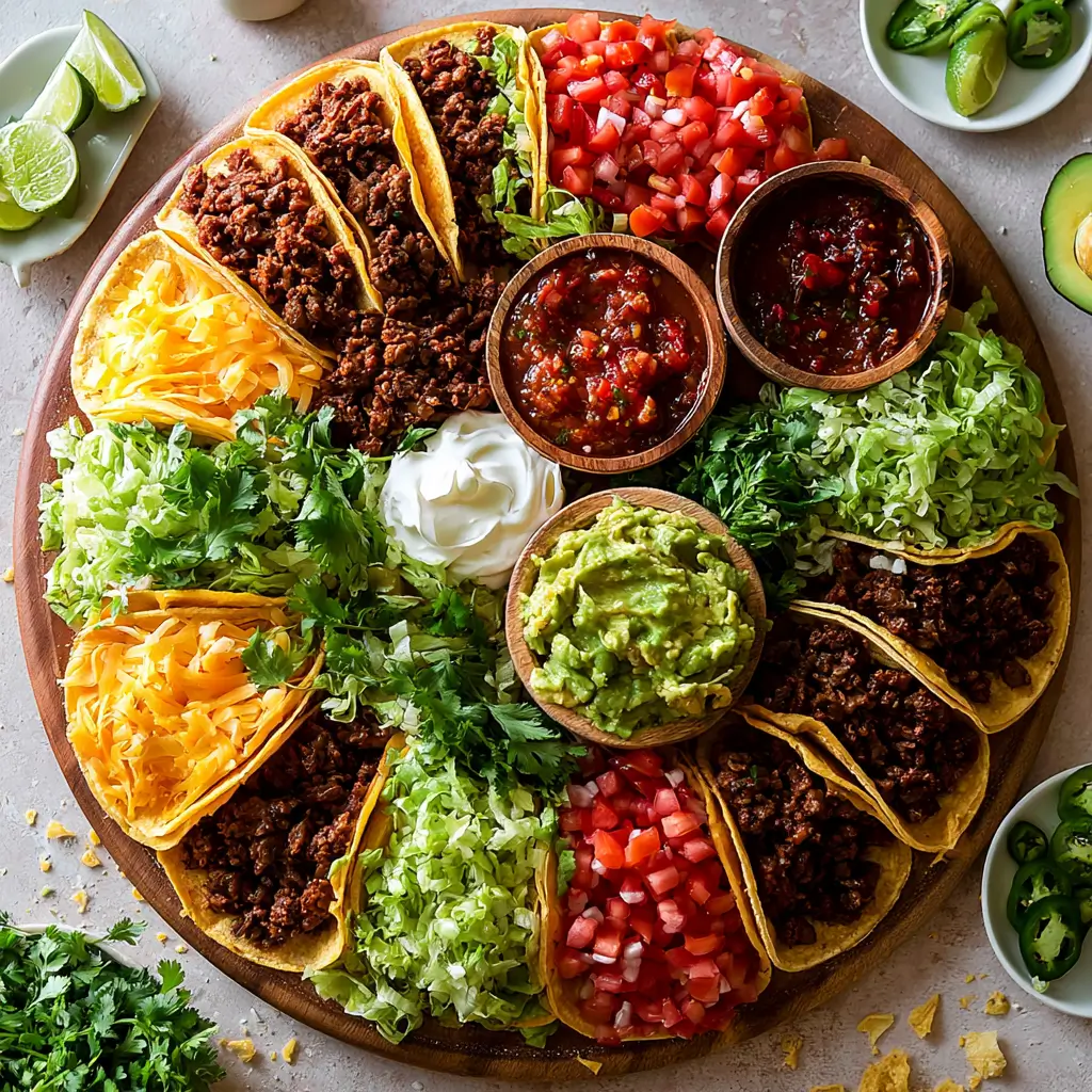 Taco Dinner Board Irresistible Appetizers