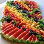Watermelon And Fruit Charcuterie Board