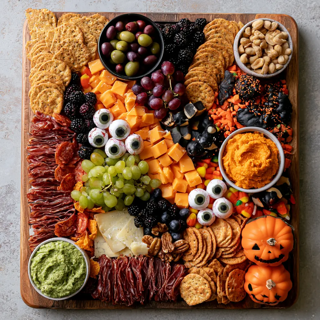 Fun And Festive Halloween Charcuterie Board