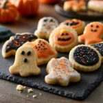 Halloween Shortbread Cookies