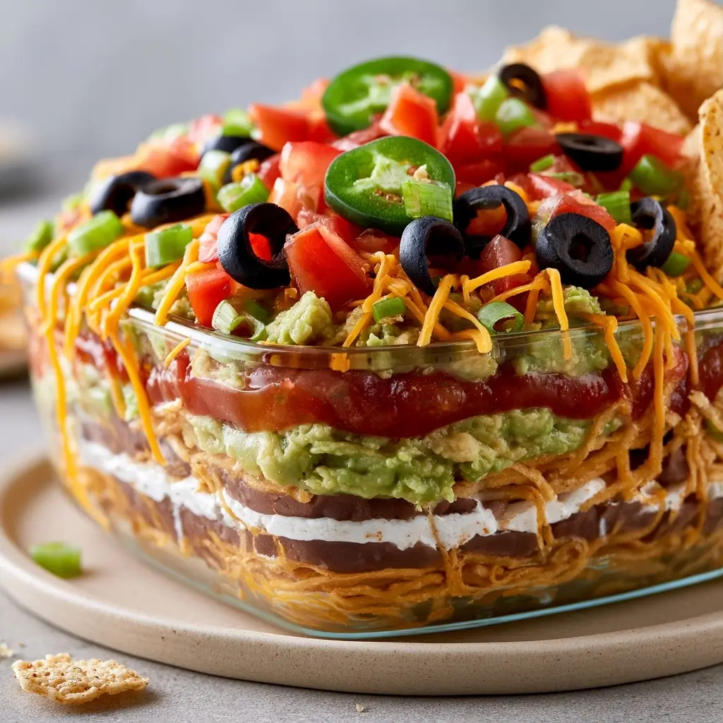 Halloween Taco Dip