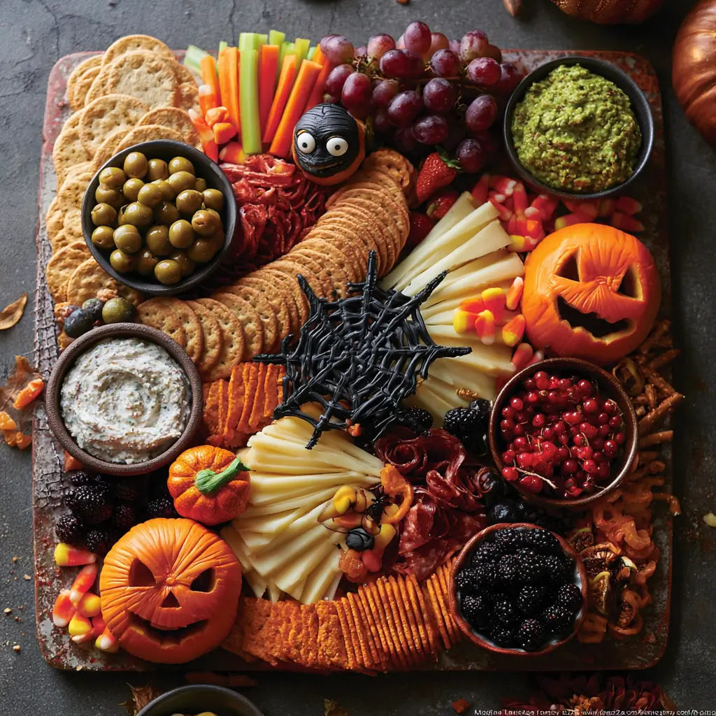 Spooky Halloween Food Platter & Appetizer Ideas