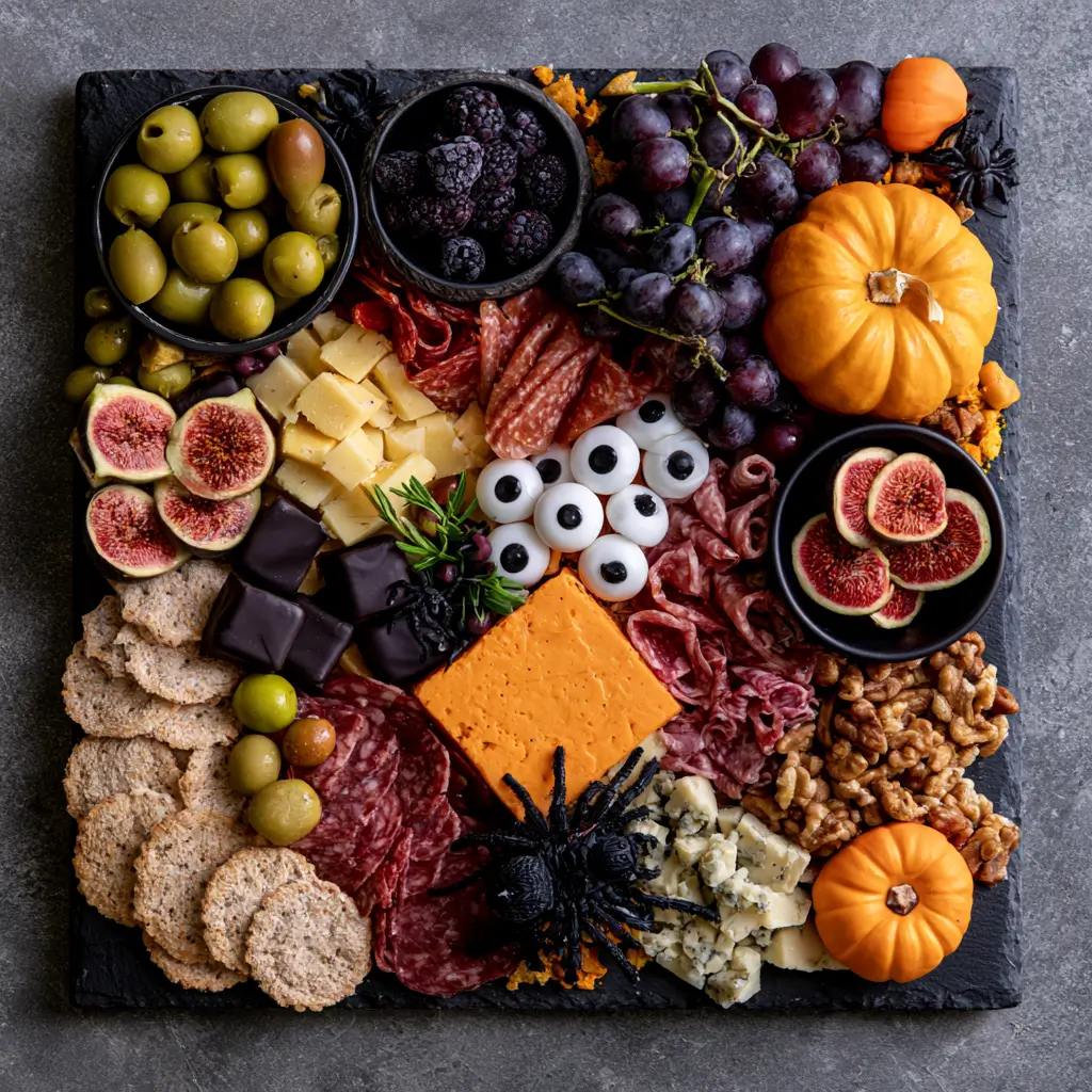 The Ultimate Spooky Halloween Charcuterie Board