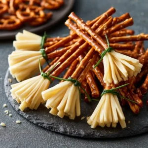 Witchs Broom Cheese Snacks Recipe