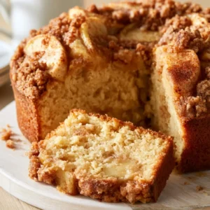Cinnamon Apple Crumb Cake