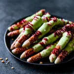 Halloween Witch Finger Pretzels