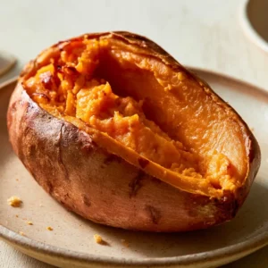 Perfect Baked Sweet Potato Easy Veggie Side Dish For Thanksgiving