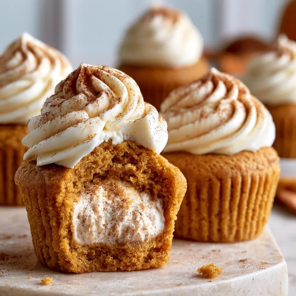 Pumpkin Pie Cupcakes