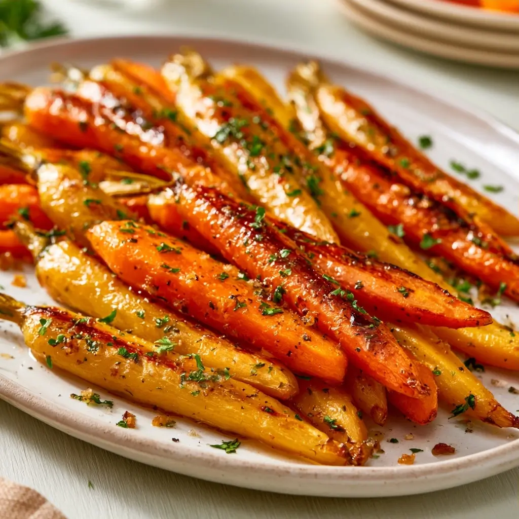 Roasted Thanksgiving Carrots For Thanksgiving Side Dish | Easy Holiday Side Dish Recipe