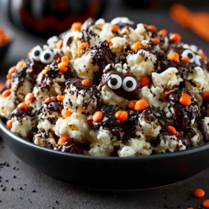 Spooky Halloween Popcorn