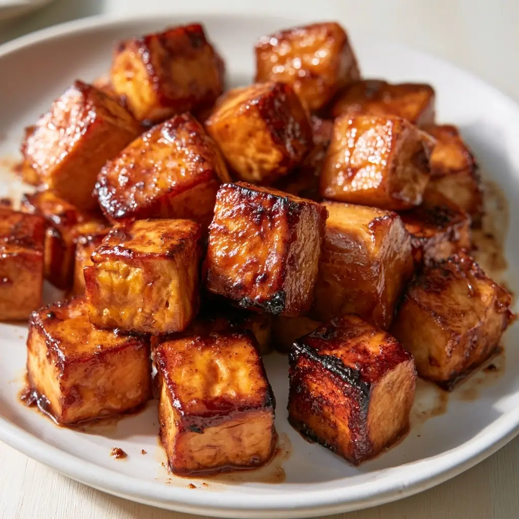 Sweet And Smoky Brown Sugar Glazed Tofu For Your Vegan Thanksgiving Or Christmas Table | Vegan Holiday Recipes