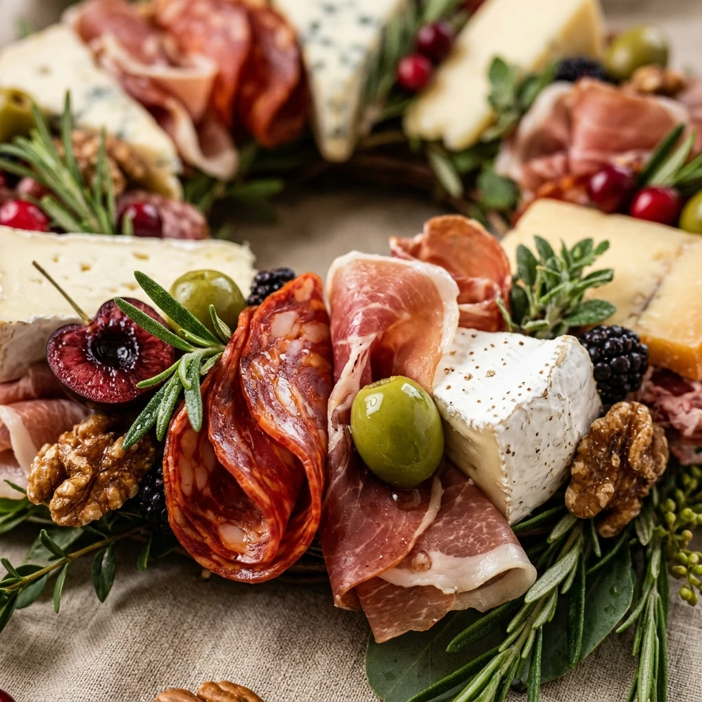 Charcuterie Wreath