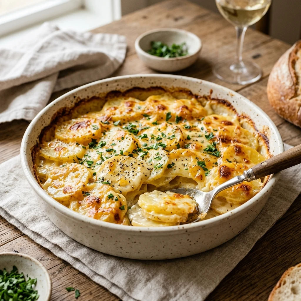 Cheesy Scalloped Potatoes