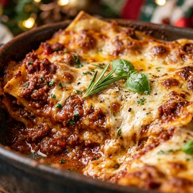 Christmas Eve Lasagna