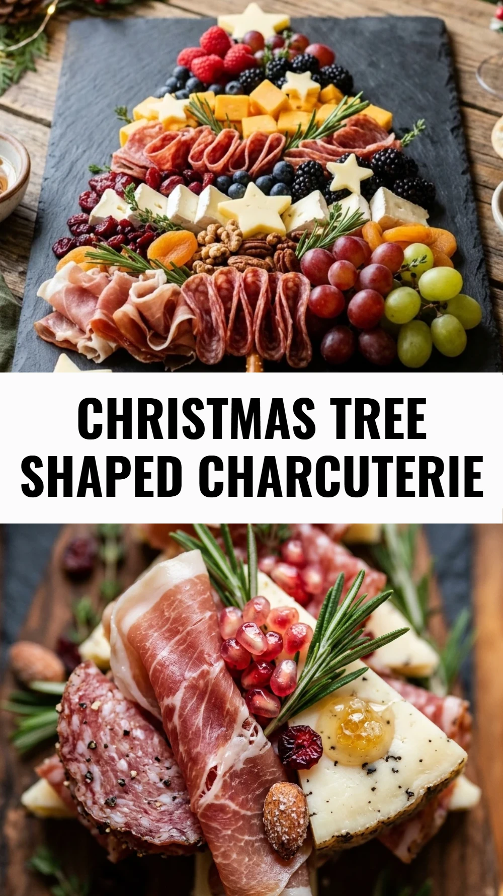 Christmas Tree Shaped Charcuterie
