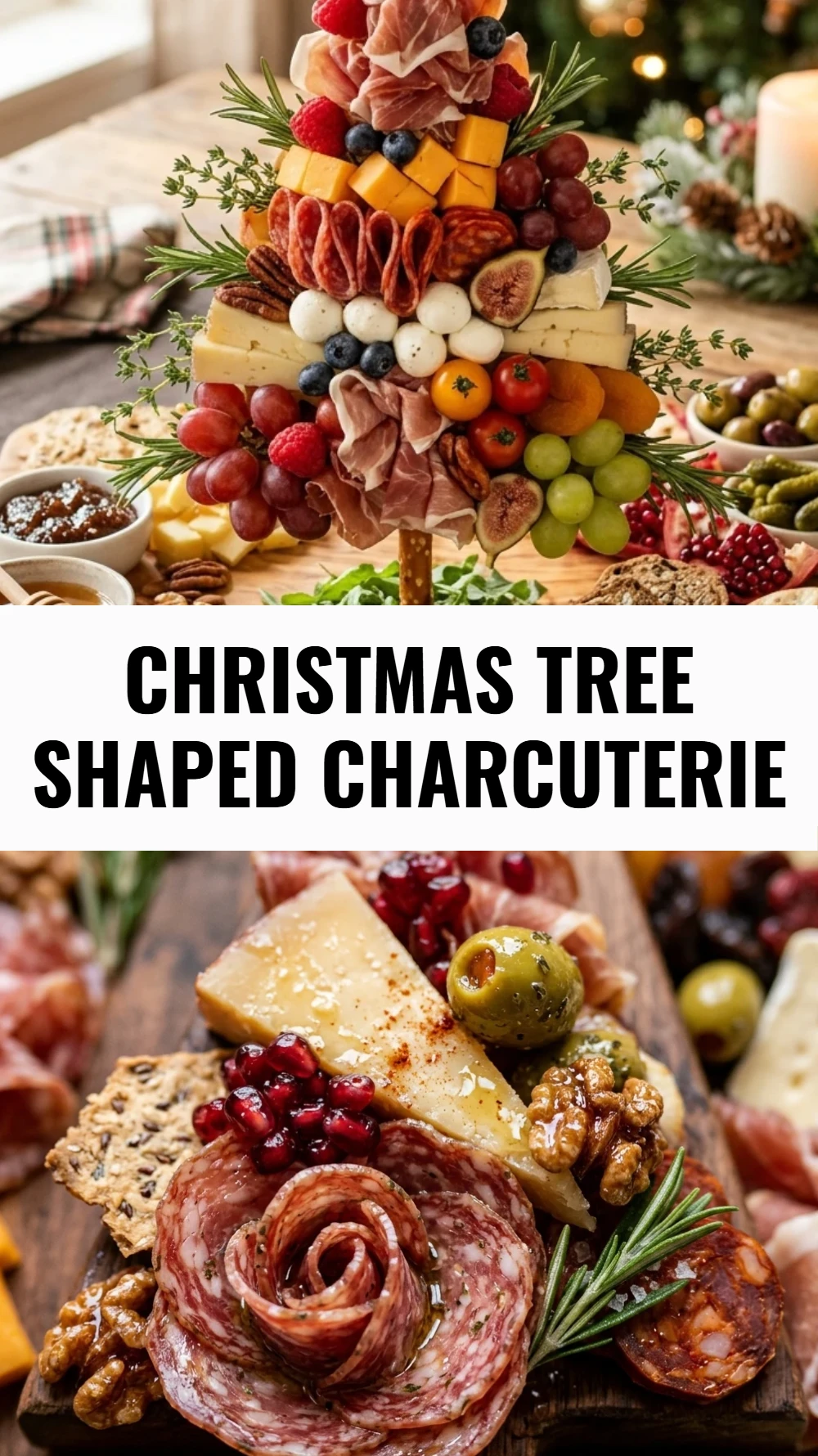 Christmas Tree Shaped Charcuterie