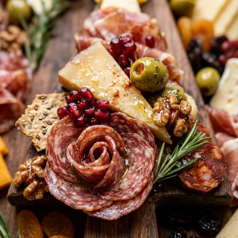 Christmas Tree Shaped Charcuterie