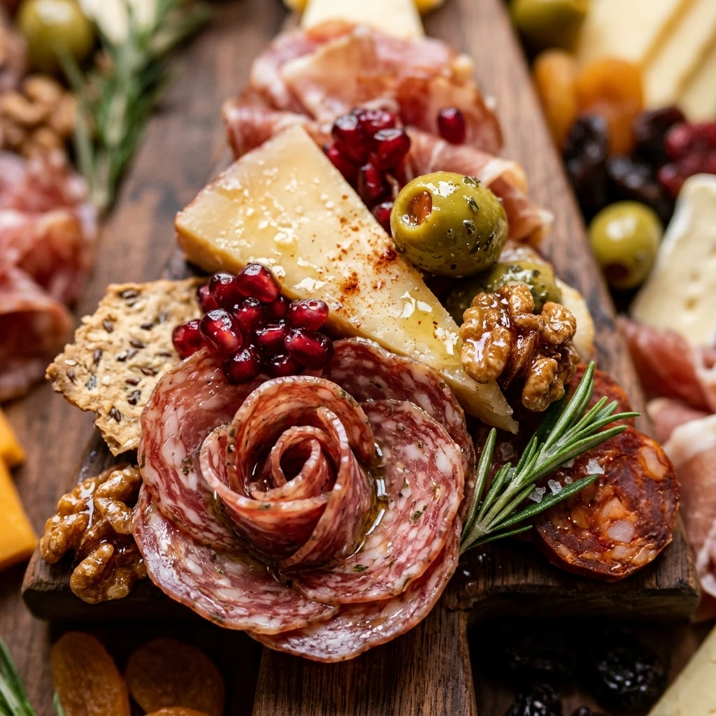 Christmas Tree Shaped Charcuterie