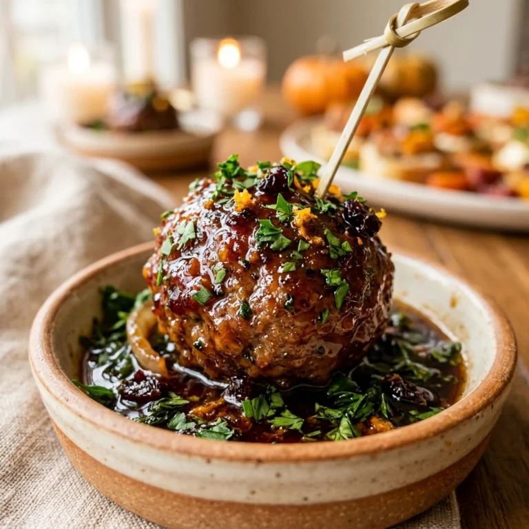Coca Cola Meatballs Thanksgiving Appetizer