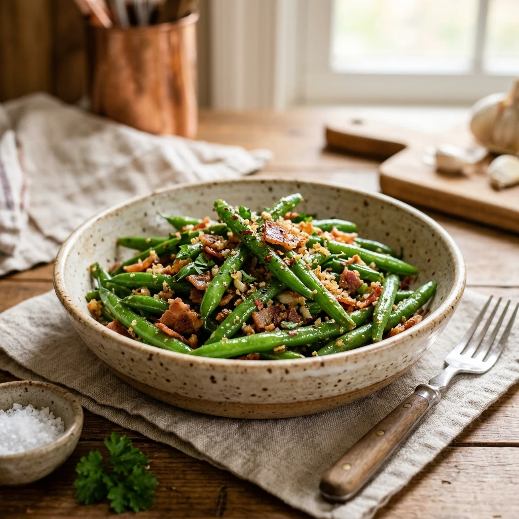 Crack Green Beans