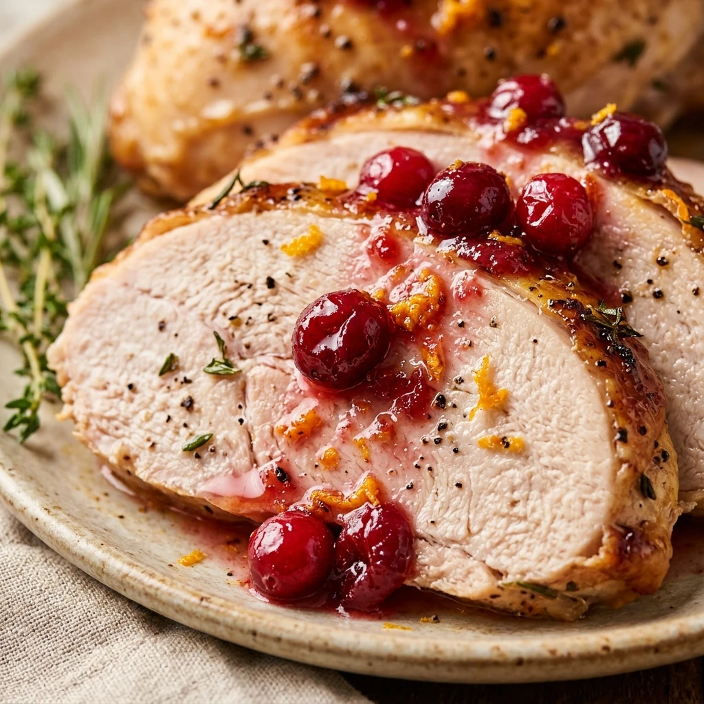 Cranberry Orange Turkey Breast