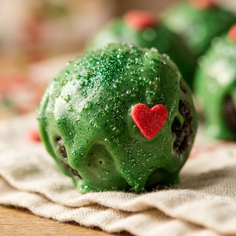 Grinch Oreo Balls
