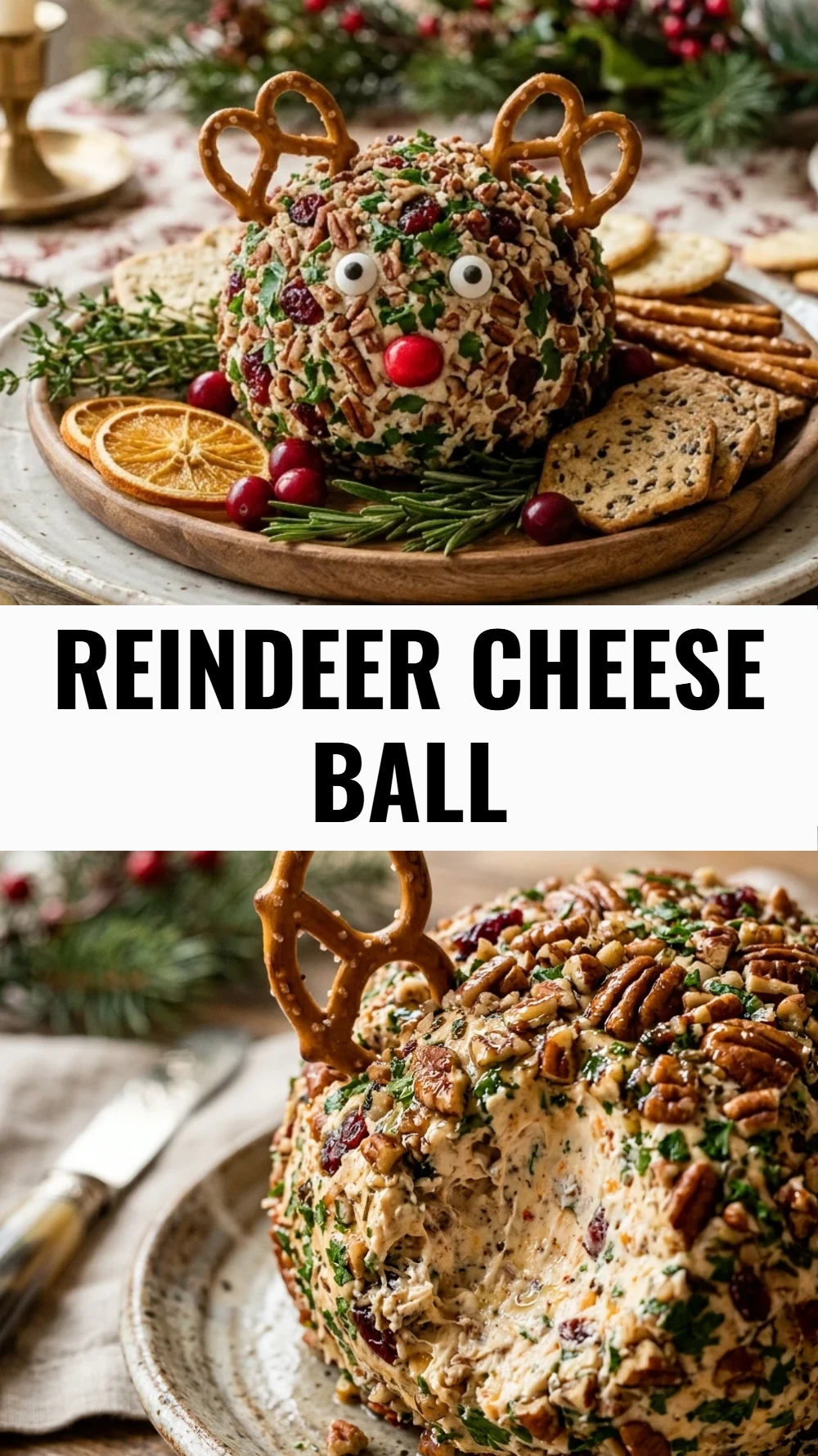 Reindeer Cheese Ball