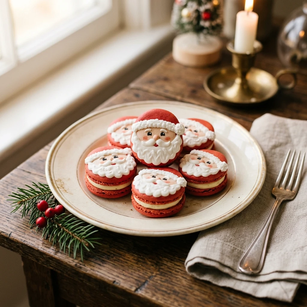 Santa Claus Macarons