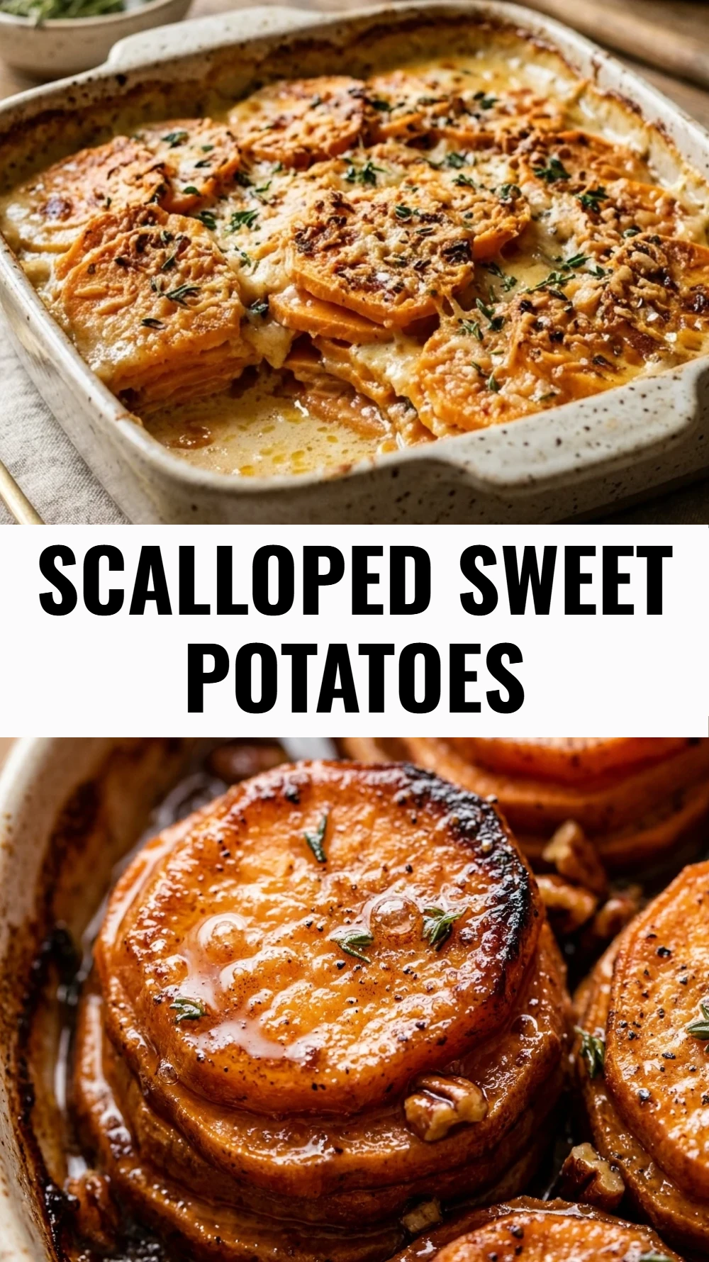 Scalloped Sweet Potatoes