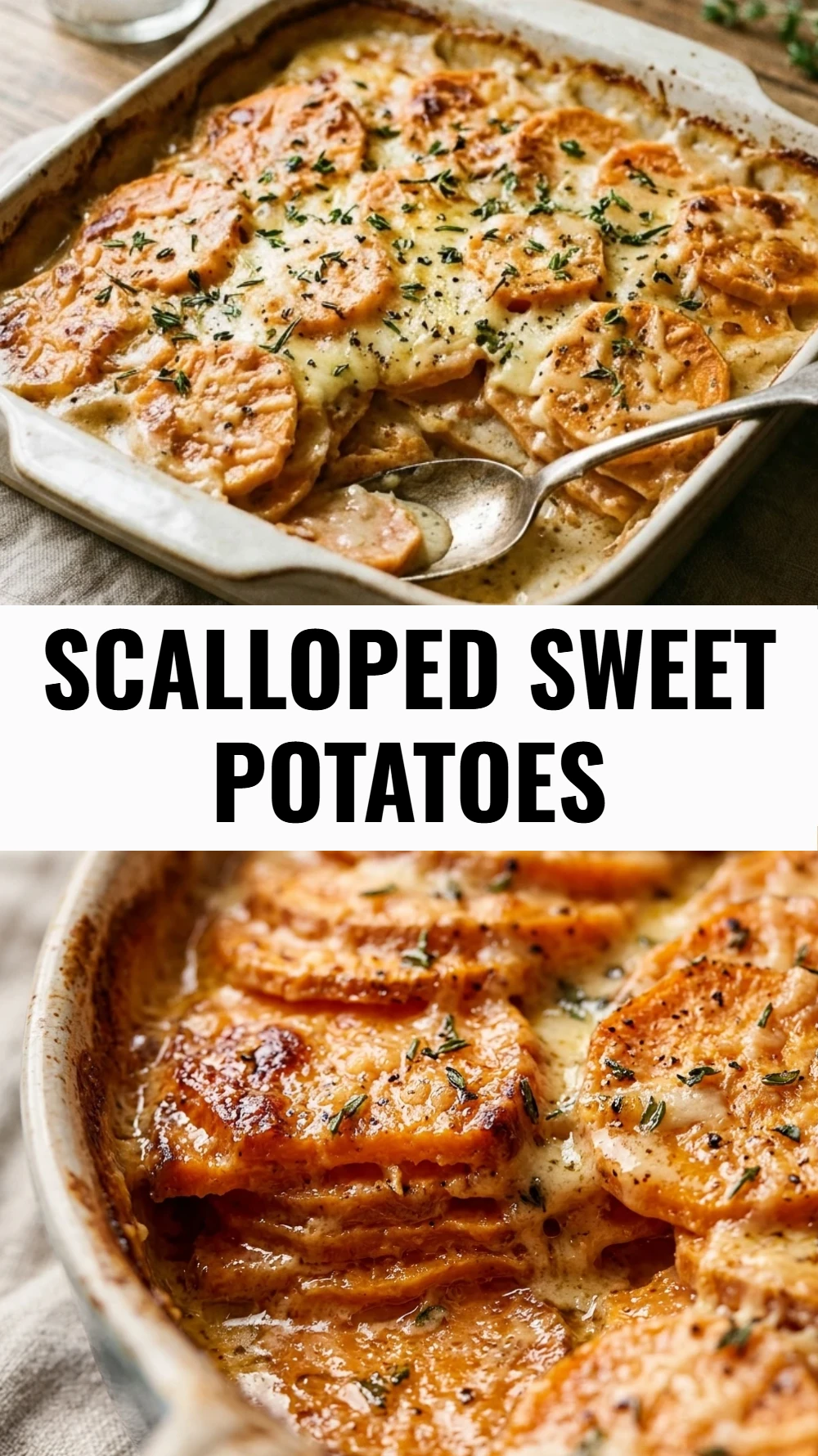 Scalloped Sweet Potatoes