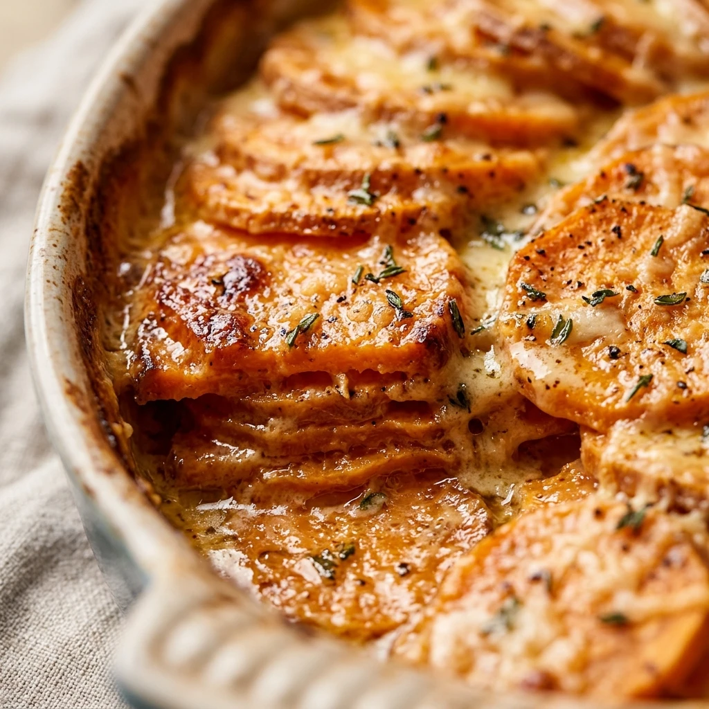 Scalloped Sweet Potatoes