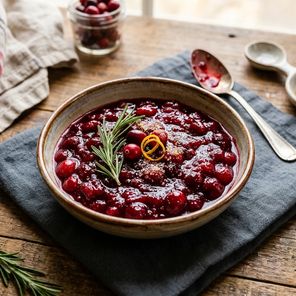 Slow Cooker Cranberry Sauce