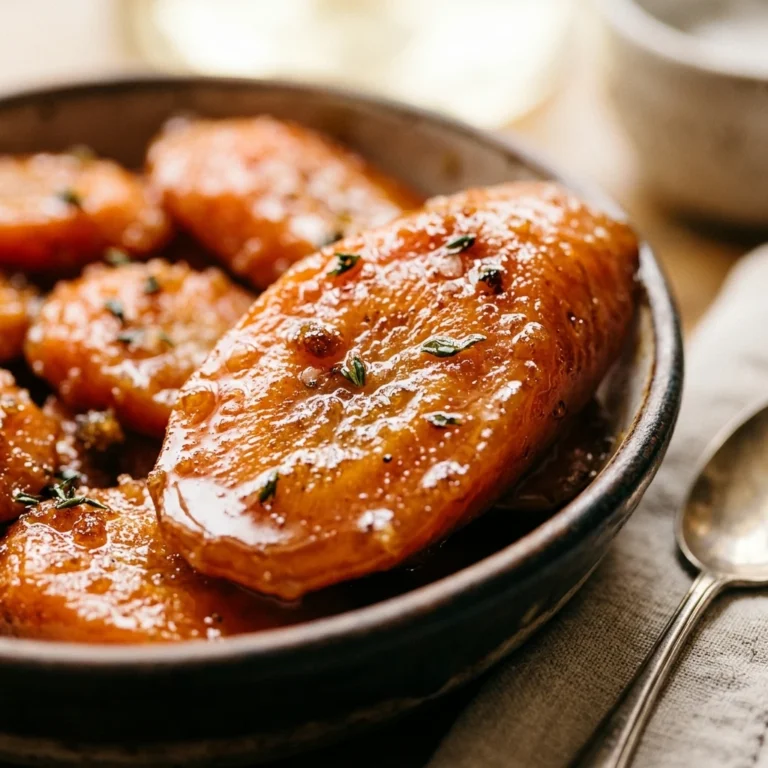 Slow Cooker Maple & Brown Sugar Glazed Carrots