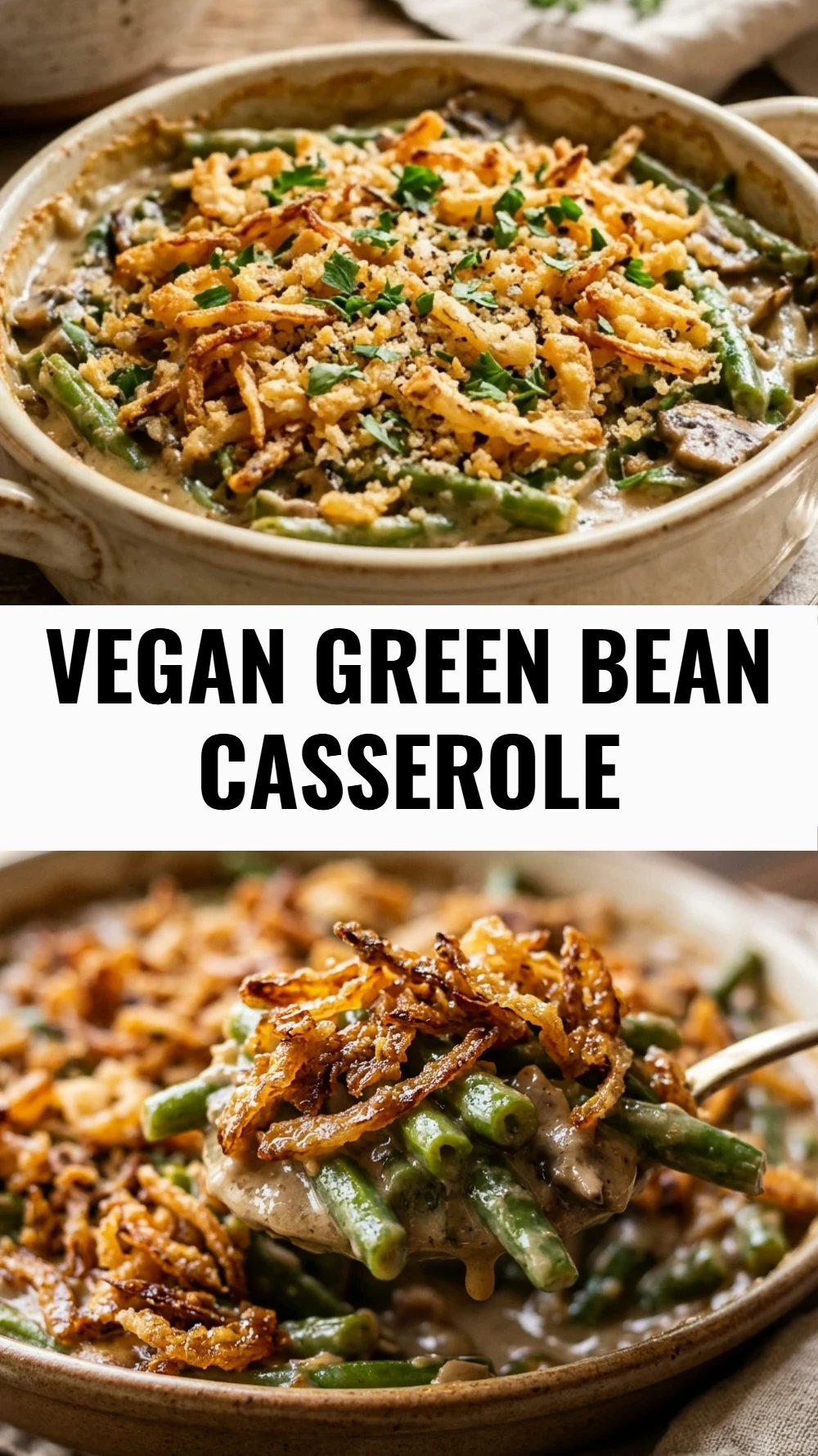 Vegan Green Bean Casserole
