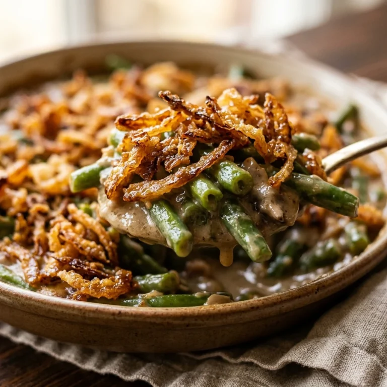Vegan Green Bean Casserole